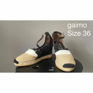 ガイモ(gaimo)のgaimo espadilles   エスパドリーユ   サンダル　Size36(サンダル)