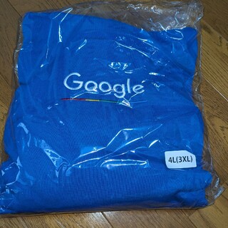 グーグル(Google)のGoogle グーグル 企業ロゴ プルオーバー パーカー ブルー 4L（3XL）(パーカー)