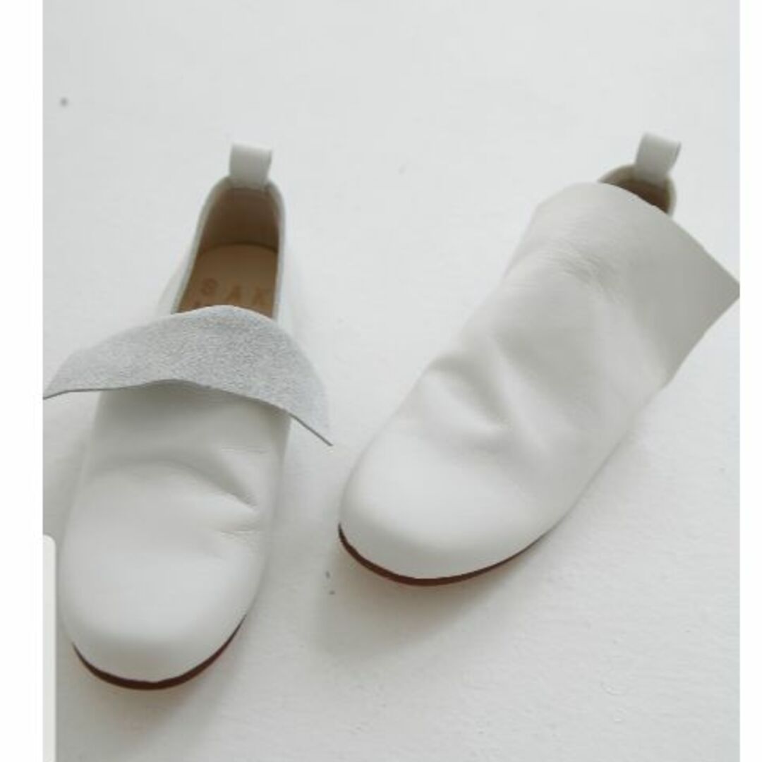 antiqua(アンティカ)の新品。本革フラットシューズ レディースの靴/シューズ(ローファー/革靴)の商品写真