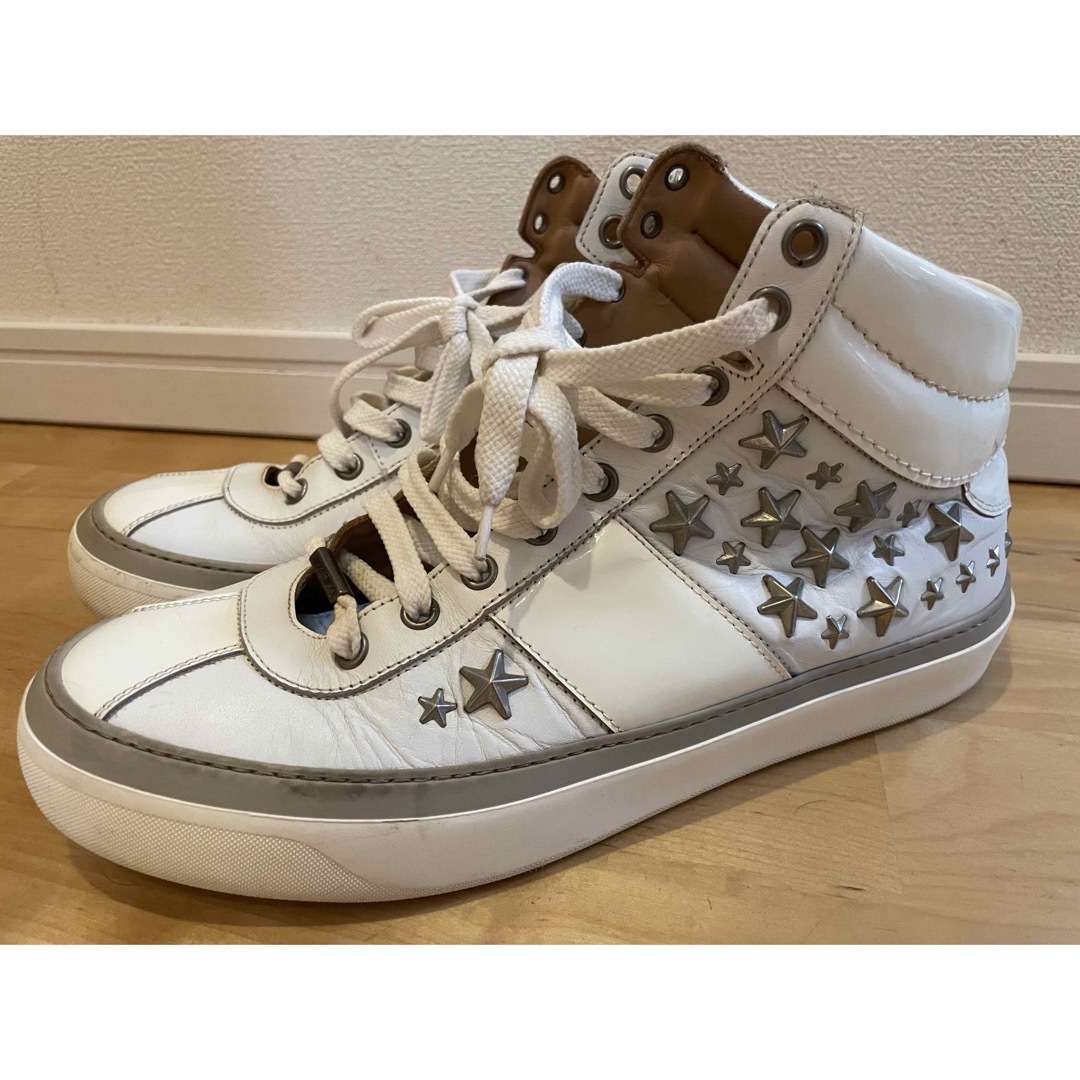 JIMMY CHOO ジミーチュウ ハイカットスニーカー