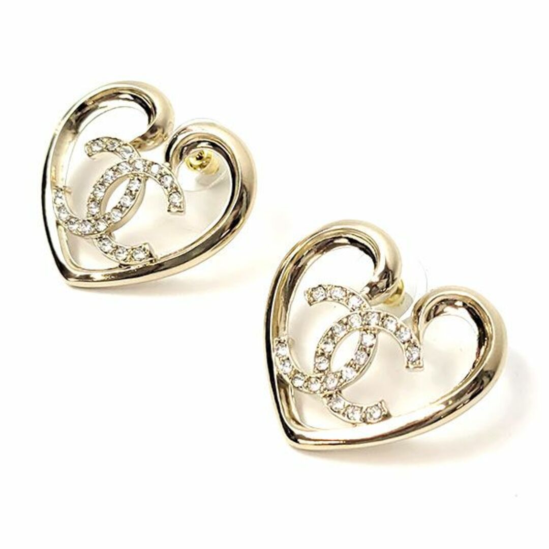 シャネル ピアス CHANEL ココマーク ABA098 ゴールド - ピアス