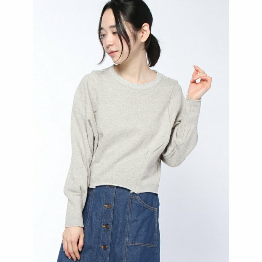 RNA - 【杢グレー】リメイク風裏毛変形プルオーバーの通販 by RNA