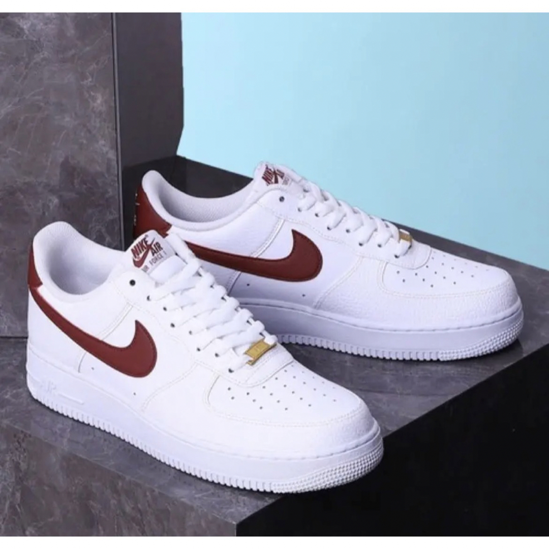 NIKE - ナイキ エアフォース 1 '07 ホワイト チームレッド 30.0cmの