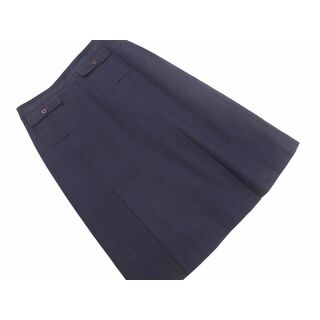 ニューヨーカー(NEWYORKER)のニューヨーカー スカート size11/紺 ■■ レディース(ロングスカート)