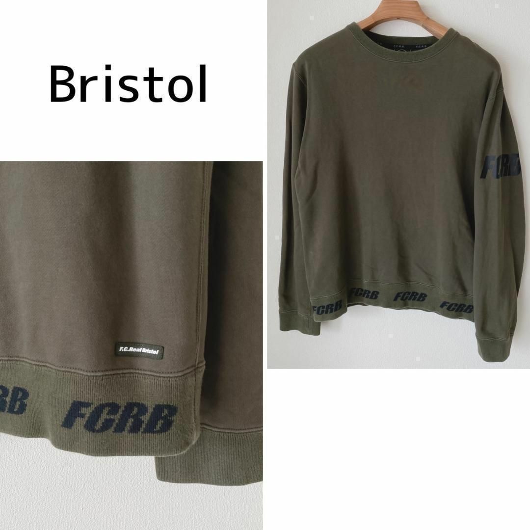 F.C.R.B.(エフシーアールビー)のF.C.R.B. LOGO RIBBED CREWNECK SWEAT メンズのトップス(スウェット)の商品写真