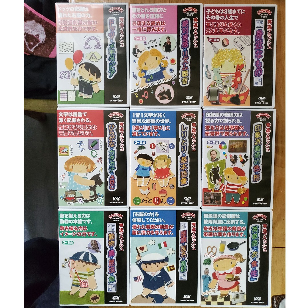 星みつる式 フラッシュカードDVD「ティンカーベル 9巻セット」 | フリマアプリ ラクマ