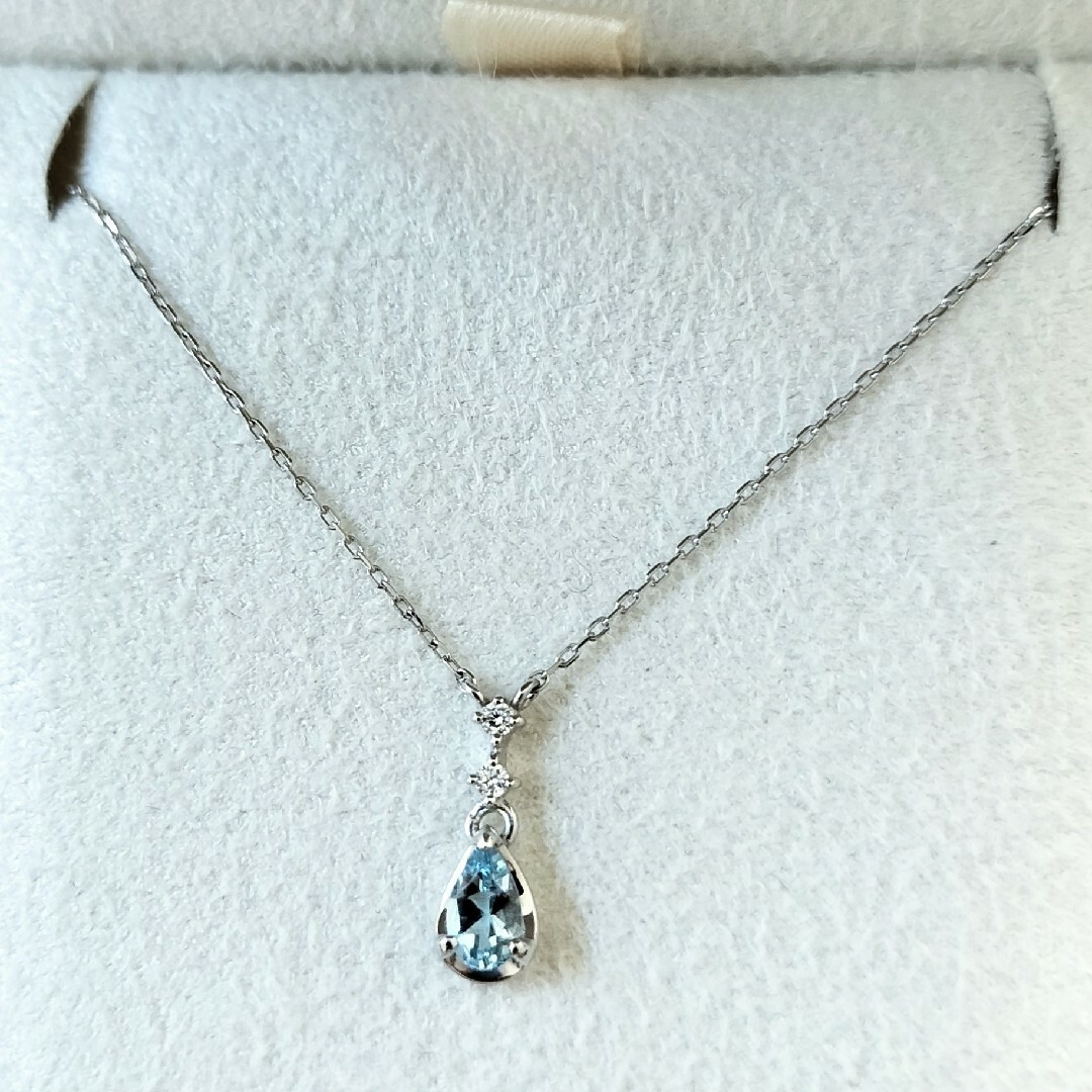 ヴァンドーム青山 ダイヤモンド ライン ネックレス Pt950 0.17ct