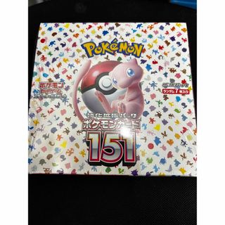 ポケモンカード151 シュリンクあり　1BOX(Box/デッキ/パック)