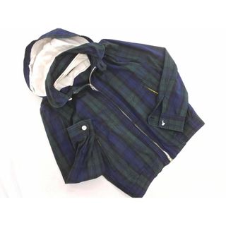 ビームス(BEAMS)のBEAMS HEART ビームスハート 2WAY チェック パーカー ジャケット sizeS/緑ｘ紺 ◇■ メンズ(その他)