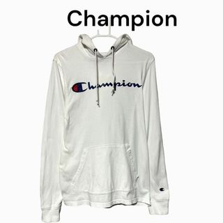 チャンピオン(Champion)の古着　チャンピオン　Champion パーカー　ビッグロゴ(パーカー)