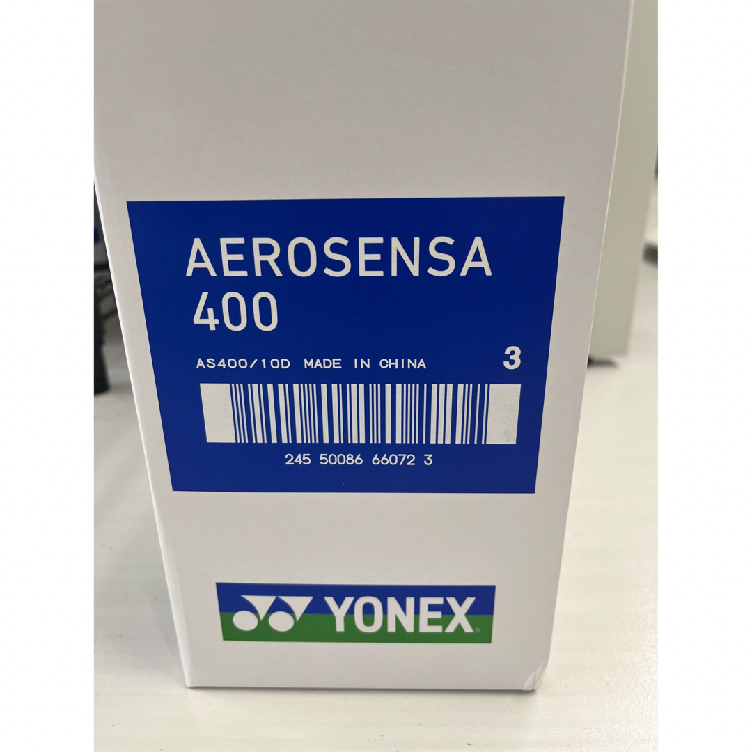 (3番）YONEX　バドミントン　シャトル　エアロセンサ４００　１箱