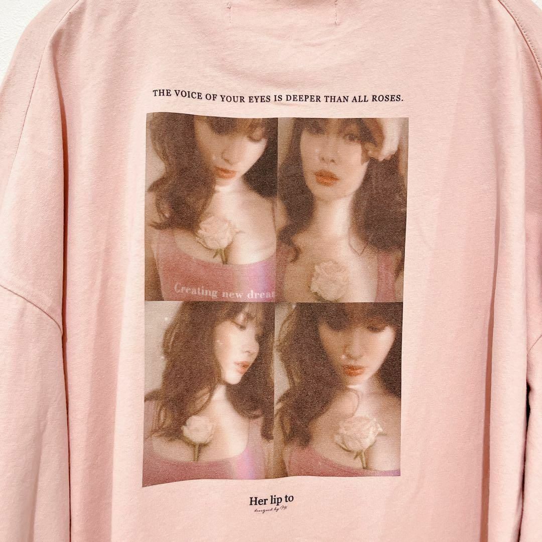 Her lip to(ハーリップトゥ)のHer lip to  ロングTシャツ ロンT レディースのトップス(Tシャツ(長袖/七分))の商品写真