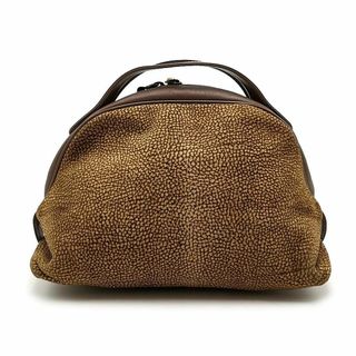 ボルボネーゼ ハンドバッグ うずら柄 スエード 伊製 03-23080608の通販