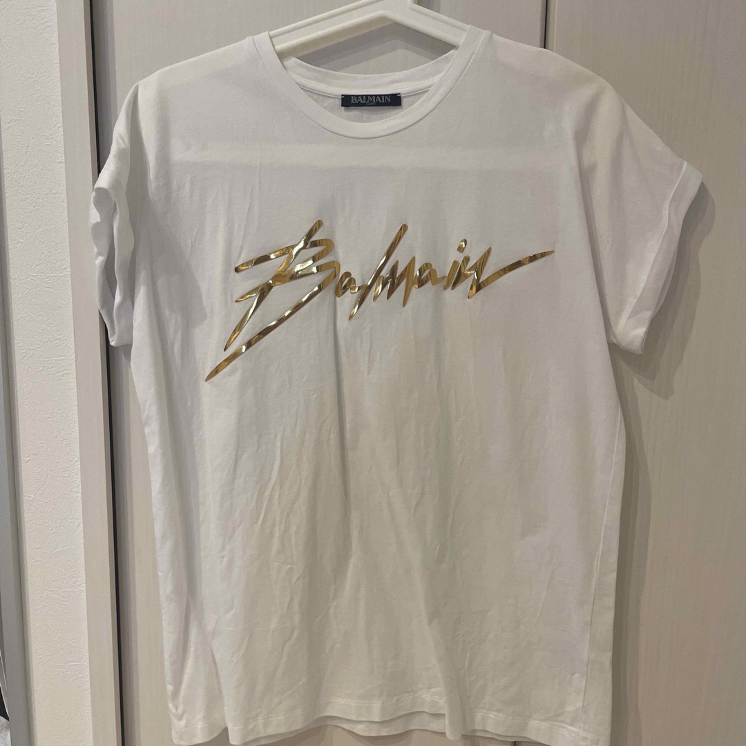 BALMAIN バルマン Tシャツ　ホワイト　34