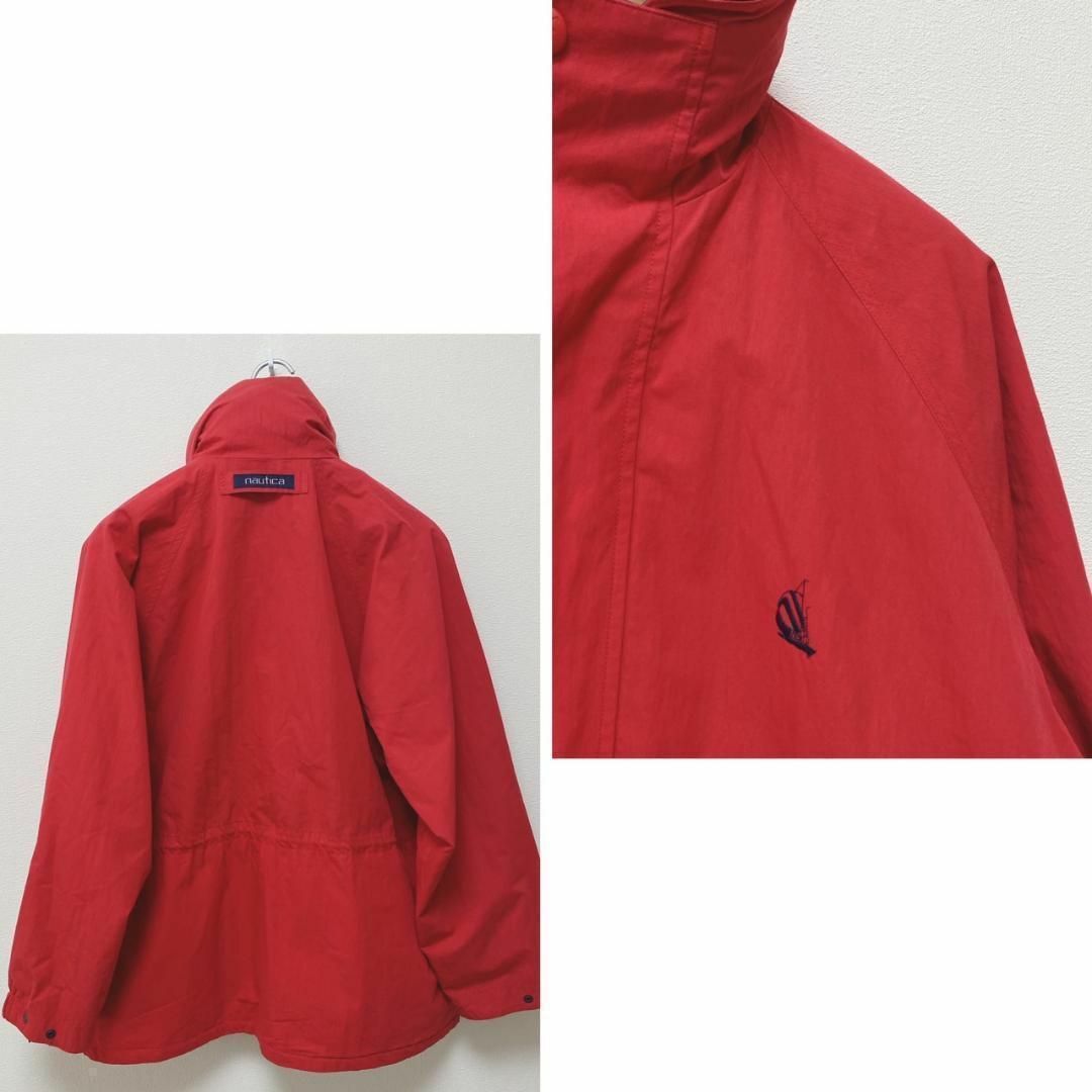 NAUTICA - 90s ノーティカ リバーシブル2WAYセーリングジャケットの