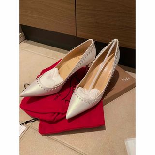 クリスチャンルブタン(Christian Louboutin)のルブタン　ハイヒール　アンジェリーナ　スタッズ　パンプス　レッドソール(ハイヒール/パンプス)