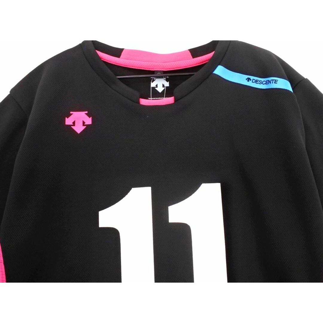 DESCENTE 新品 DESCENTE デサント 11 プリント トレーニングウェア カットソー size0/黒xピンク ◇ レディースの通販 by ラクマ公式ショップ ブランドリユースABJ|デサントならラクマ DESCENT トレーニングウェア ピンク