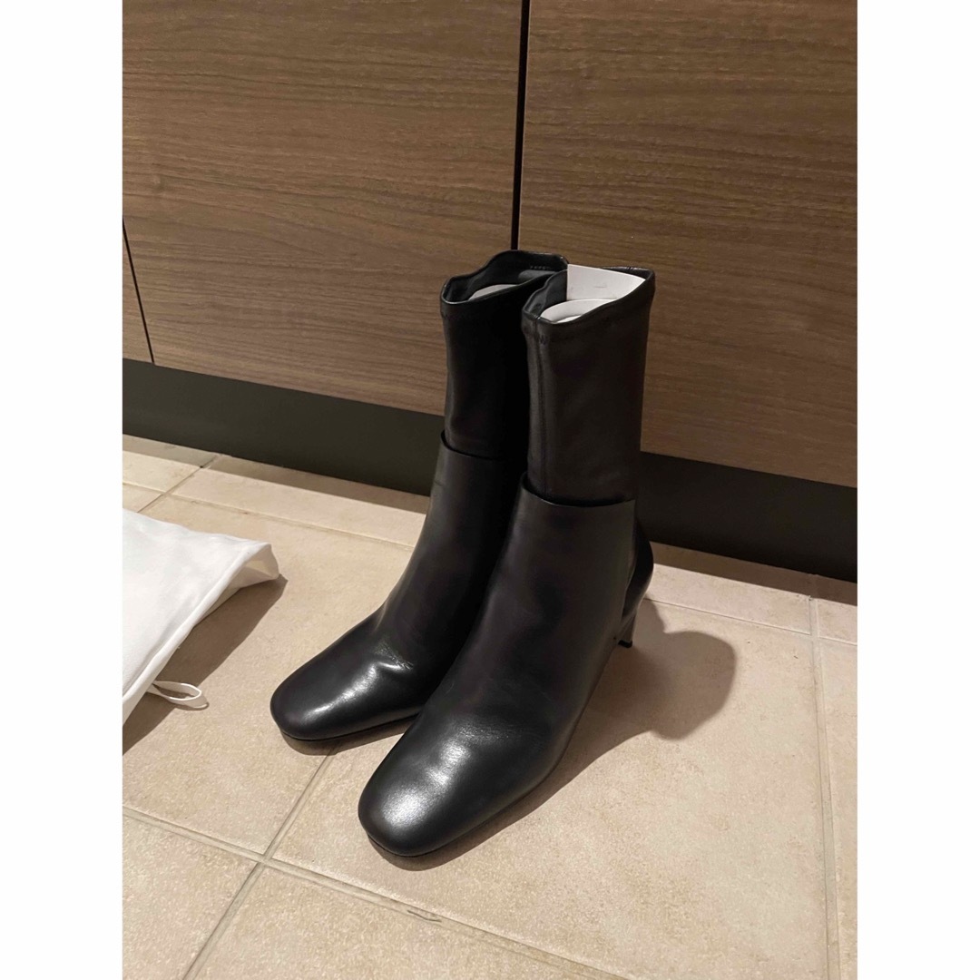 jil sander ジルサンダー 38 ショートブーツ メタルヒール