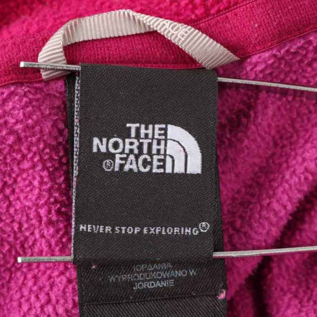 THE NORTH FACE(ザノースフェイス)のザノースフェイス ハーフジップフリース プルオーバー 大きいサイズ アウトドア トップス レディース XLサイズ パープル THE NORTH FACE レディースのトップス(カットソー(長袖/七分))の商品写真