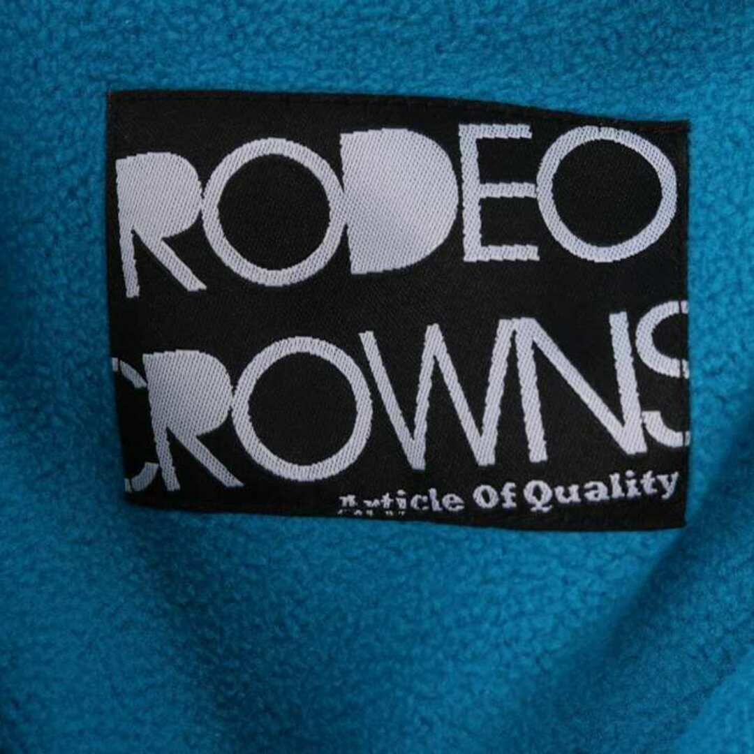 ロデオクラウンズ 中綿ジャケット ナイロン フーデッドコート アウター レディース Sサイズ ベージュ Rodeo Crowns 1