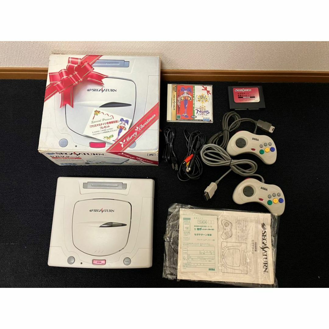 クリスマスナイツバージョン セガサターン本体 その他ソフト セット売り | フリマアプリ ラクマ