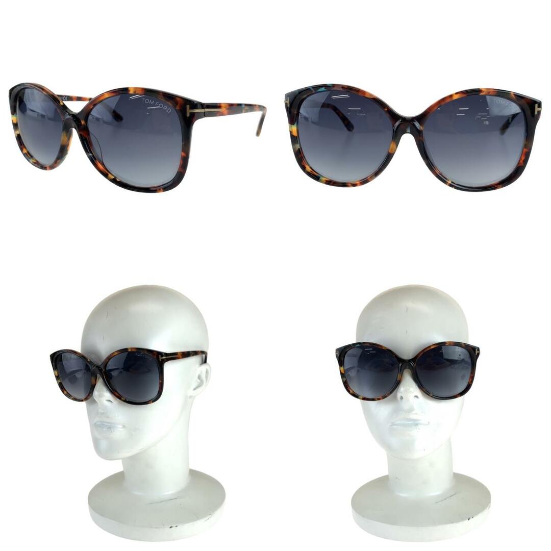 TOM FORD(トムフォード)のTOM FORD トムフォード Alicia ブラウン 茶 マーブル プラスチック TF9275 55W 59□15 140 サングラス バタフライ メンズ 403324 【中古】 メンズのファッション小物(サングラス/メガネ)の商品写真