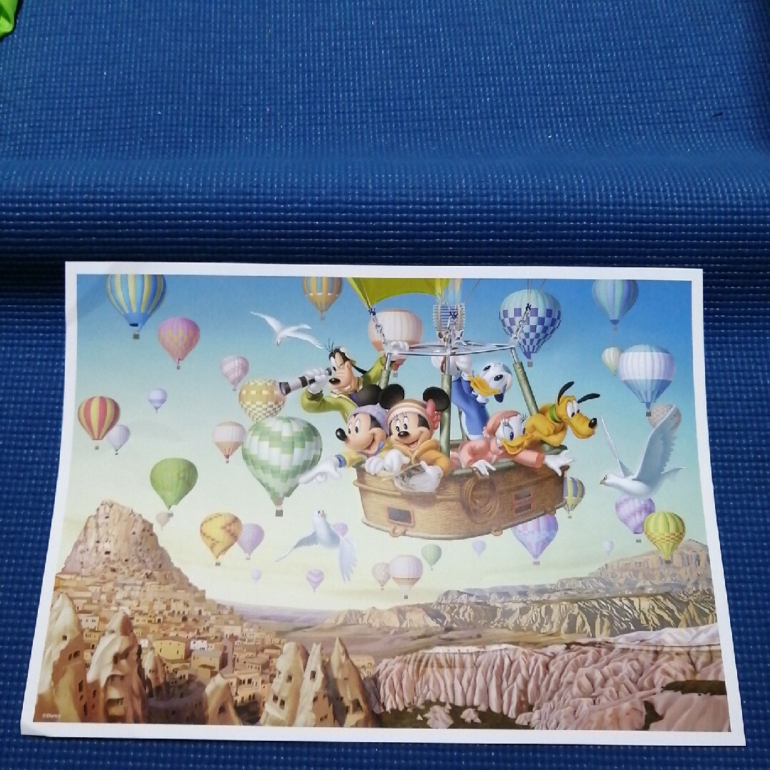 Disney(ディズニー)の読売新聞 2022 額絵 ディズニーキャラクター アートコレクション 5 エンタメ/ホビーのアニメグッズ(ポスター)の商品写真