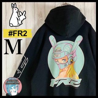 【限定モデル】FR2 月桃 バイカーガール バックプリント 即完売