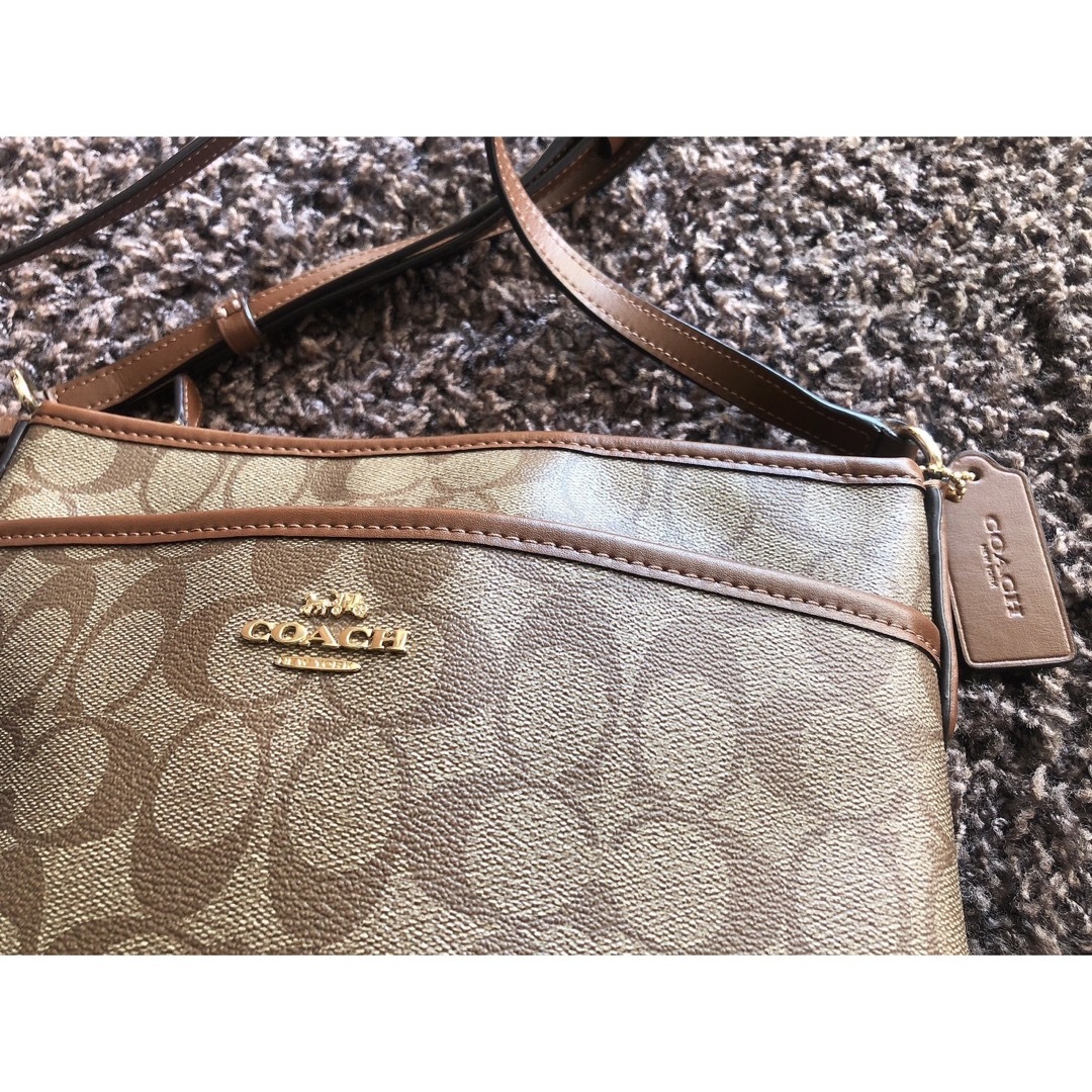 【美品】COACH コーチショルダーバッグ 1