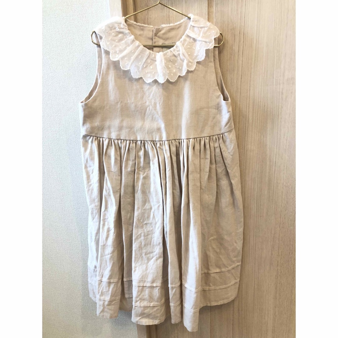 Caramel baby&child (キャラメルベビー&チャイルド)の【訳あり】june ワンピース 100 キッズ/ベビー/マタニティのキッズ服女の子用(90cm~)(ワンピース)の商品写真