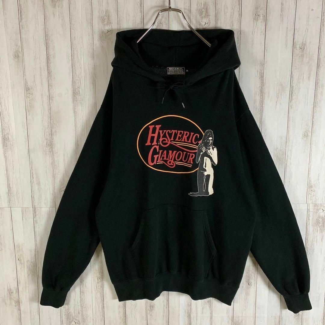 入手困難⭐️ HYSTERICGLAMOUR X-girl パーカー　XL