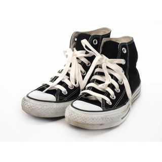 コンバース(CONVERSE)のCONVERSE コンバース オールスター ハイカット スニーカー size23/黒 ■■ レディース(スニーカー)