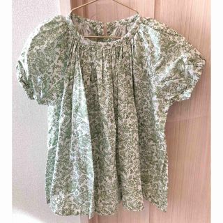 キャラメルベビー&チャイルド(Caramel baby&child )のjune 輸入生地 ブラウス 110&コート(Tシャツ/カットソー)