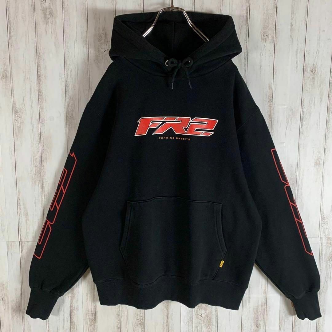 FR2 - 【即完売モデル】FR2 バイカーガール 入札困難 バックプリント