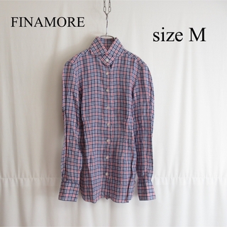 Finamore(フィナモレ) リネンシモーレシャツ/Sサイズ【新品未使用品】
