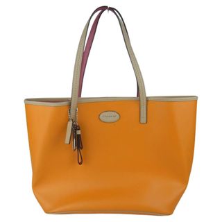 コーチ(COACH)のCOACH コーチ F33003 SV/TG パーク メトロ レザー トート バッグ 中国製 オレンジ系【中古】(トートバッグ)