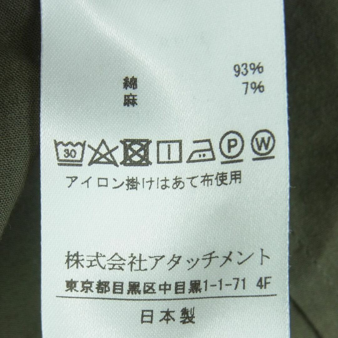 （379）美品 KAZUYUKI KUMAGAI シャンブレーローン コート 黒