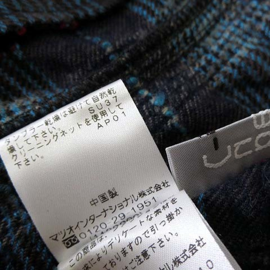 センソユニコ キューブキューブ チュニック ワンピース ウール 長袖 M