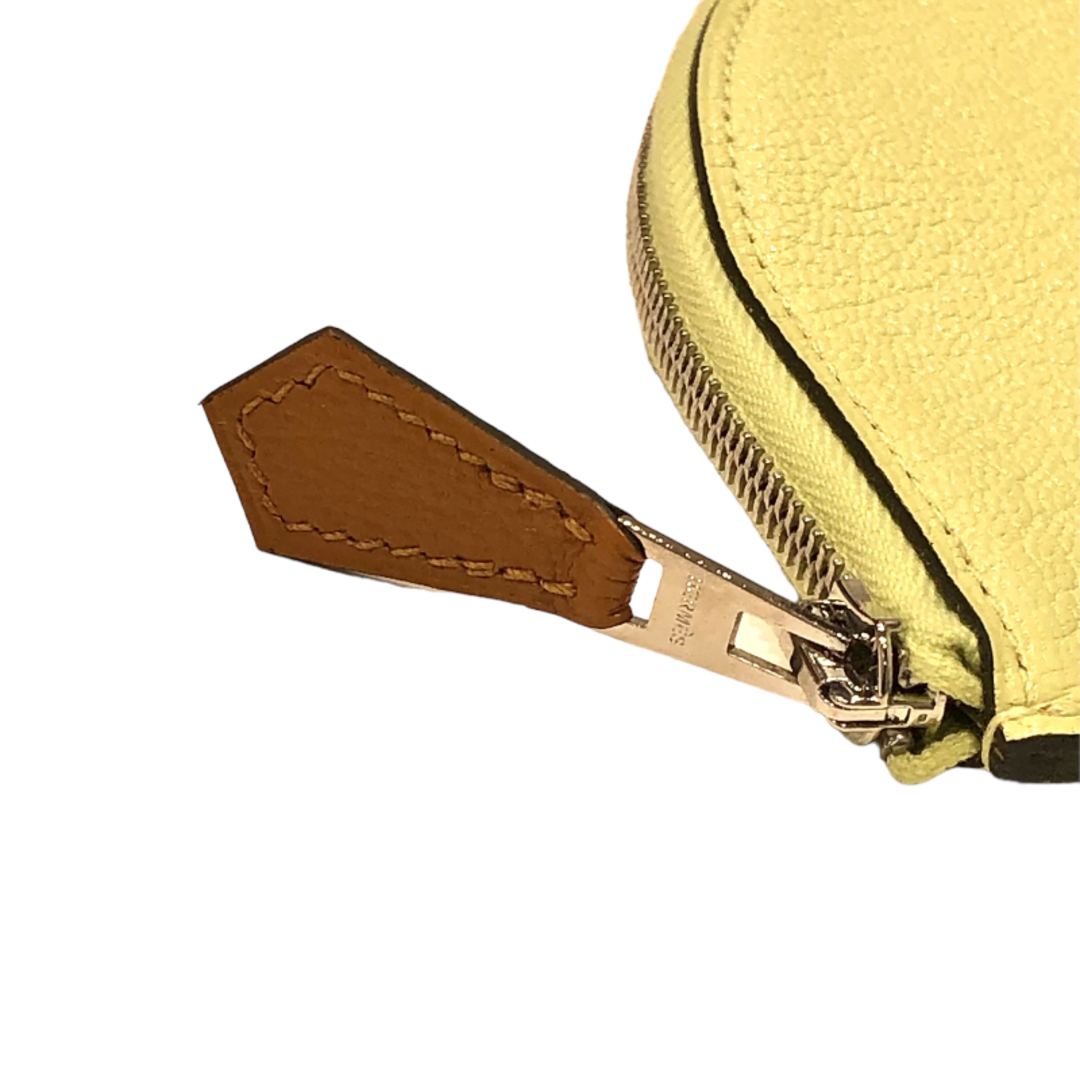 Hermes - エルメス HERMES パドックコインケース Z刻 ジョーヌプッサン