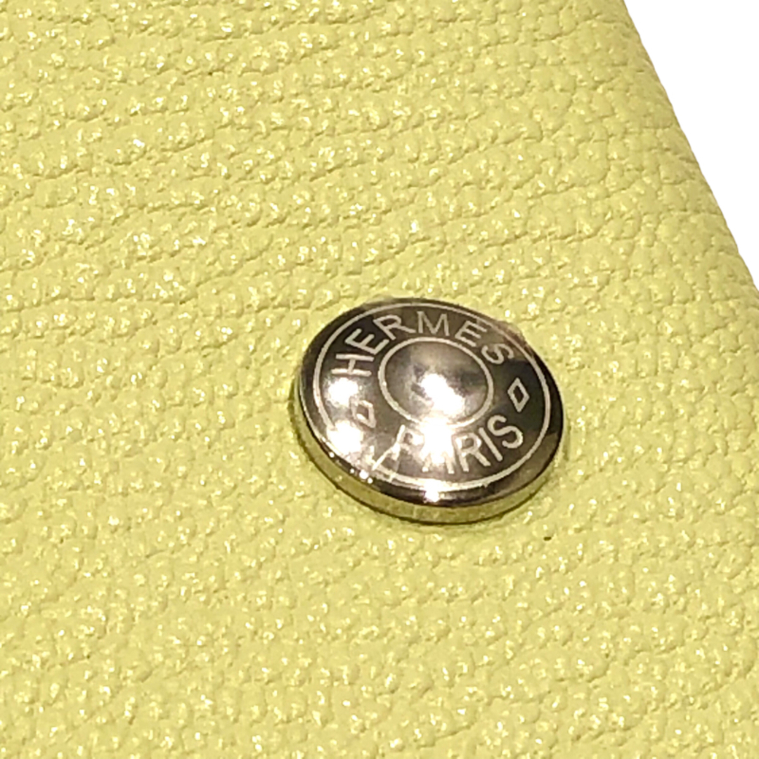 Hermes - エルメス HERMES パドックコインケース Z刻 ジョーヌプッサン