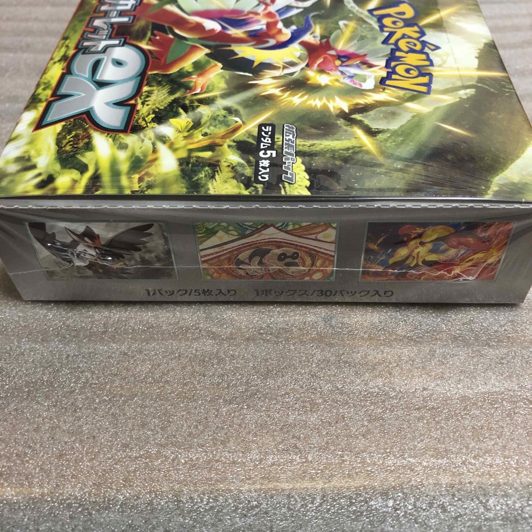 シュリンク付き未開封 ポケモンカード 拡張パック スカーレットex BOX