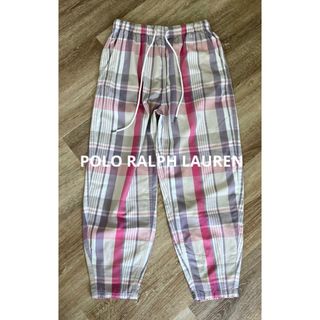 ポロラルフローレン(POLO RALPH LAUREN)のPOLO ラルフローレン　パンツ　チェック　小さめサイズ　米国購入　新品(その他)