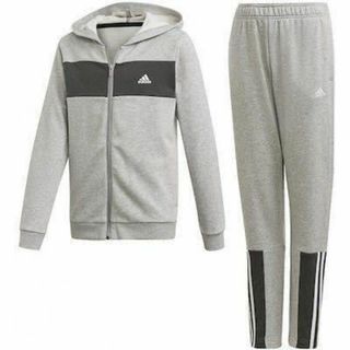 アディダス(adidas)の新品★アディダス★130★快適な着心地!!フード付スウェット上下★グレー(その他)