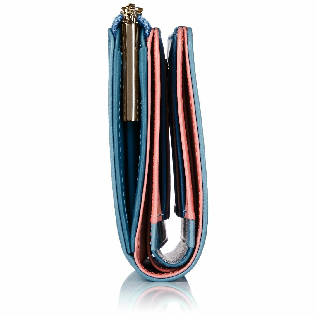 【色: ブルー】[ランバンオンブルー] 折り財布 【新型/新色】 2つ折り財布