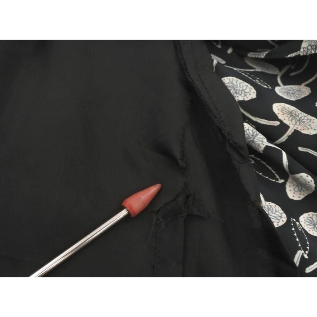ROPE’(ロペ)のROPE ロペ 花柄 ロング スカート size63-90/深緑 ■■ レディース レディースのスカート(ロングスカート)の商品写真
