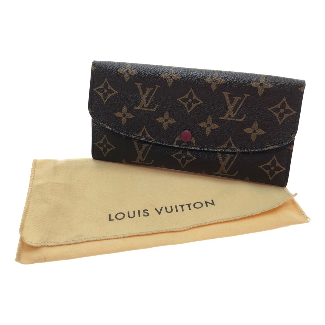 □□LOUIS VUITTON ルイヴィトン 長財布 モノグラム ポルトフォイユ エミリー M60697