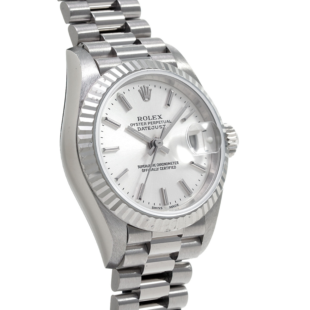 ROLEX(ロレックス)の中古 ロレックス ROLEX 79179 K番(2001年頃製造) シルバー レディース 腕時計 レディースのファッション小物(腕時計)の商品写真