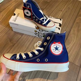 オールスター(ALL STAR（CONVERSE）)の新品(22cm) ALL STAR RIBBONPATCH HI 女子スニーカー(スニーカー)