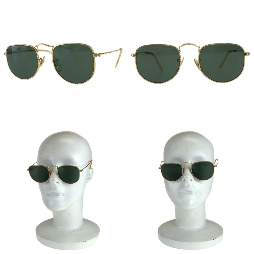 Ray-Ban(レイバン)のRay-Ban レイバン ヴィンテージ B&L ボシュロム USA ゴールド 金 メタル サングラス ウェリントン メンズ 403323 【中古】 メンズのファッション小物(サングラス/メガネ)の商品写真