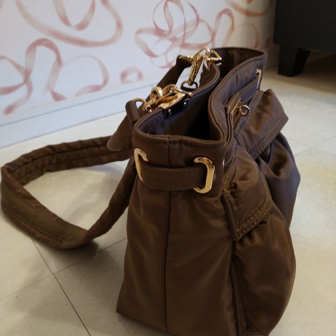 L'Appartement DEUXIEME CLASSE(アパルトモンドゥーズィエムクラス)の値下げ【GOOD GRIEF】BELTED SHOULDER BAG レディースのバッグ(ショルダーバッグ)の商品写真